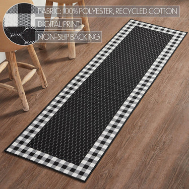 Down Home Polyester Rug/Runner Rect 22x78 - The Fox Decor